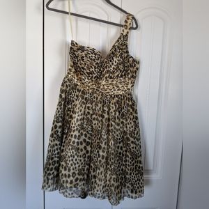Formal Cheetah Dress